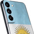 Argentina Flag Distressed Galaxy S22 Skin